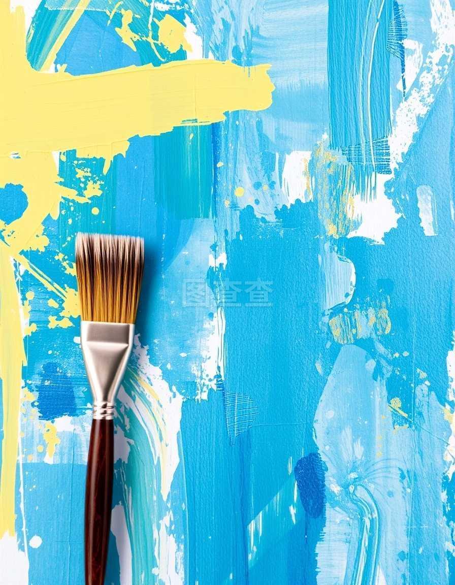 刷漆與抽象丙烯酸漆 探索家居裝飾與藝術創作的多樣表達